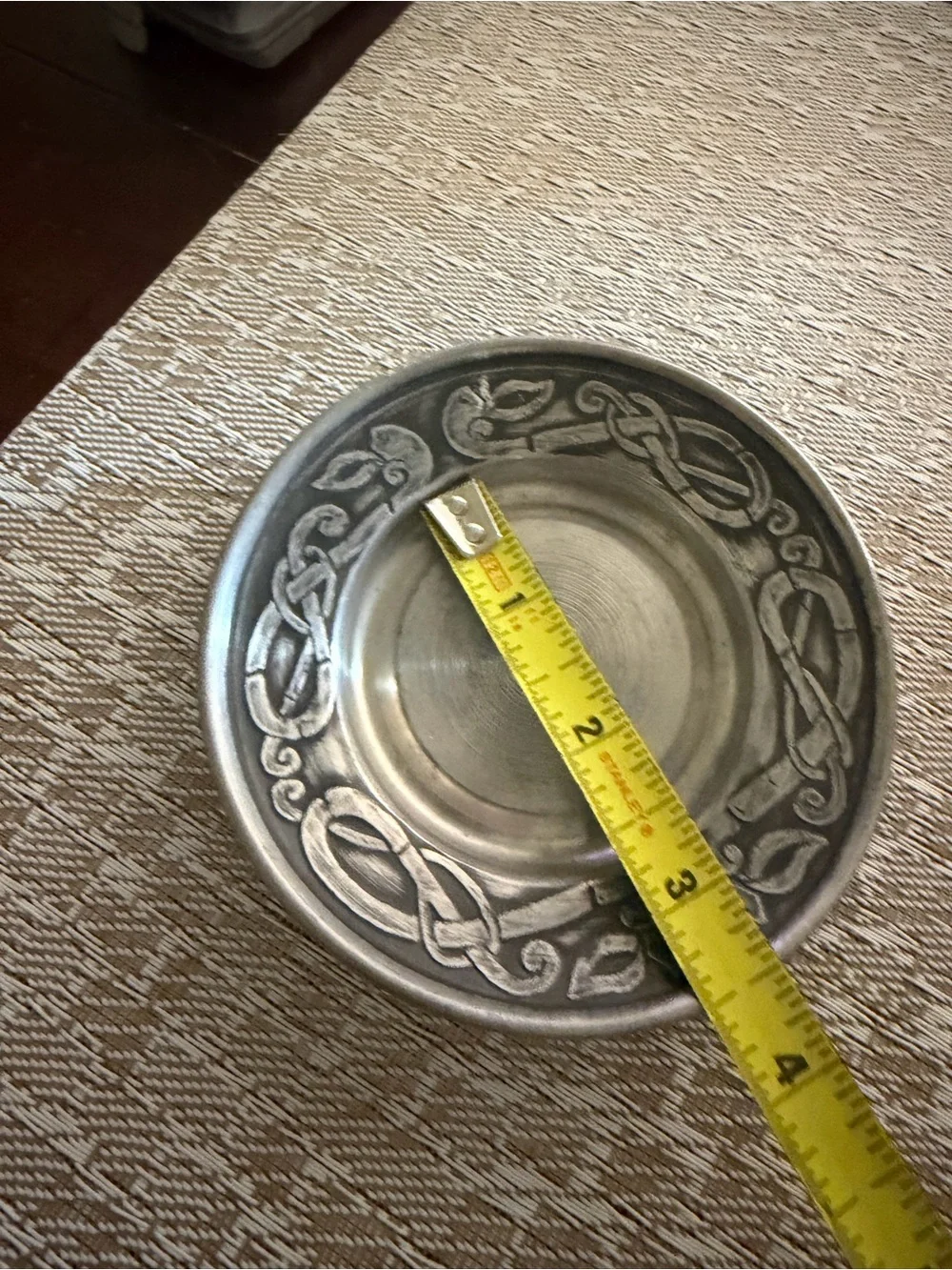 Pewter dish Norway